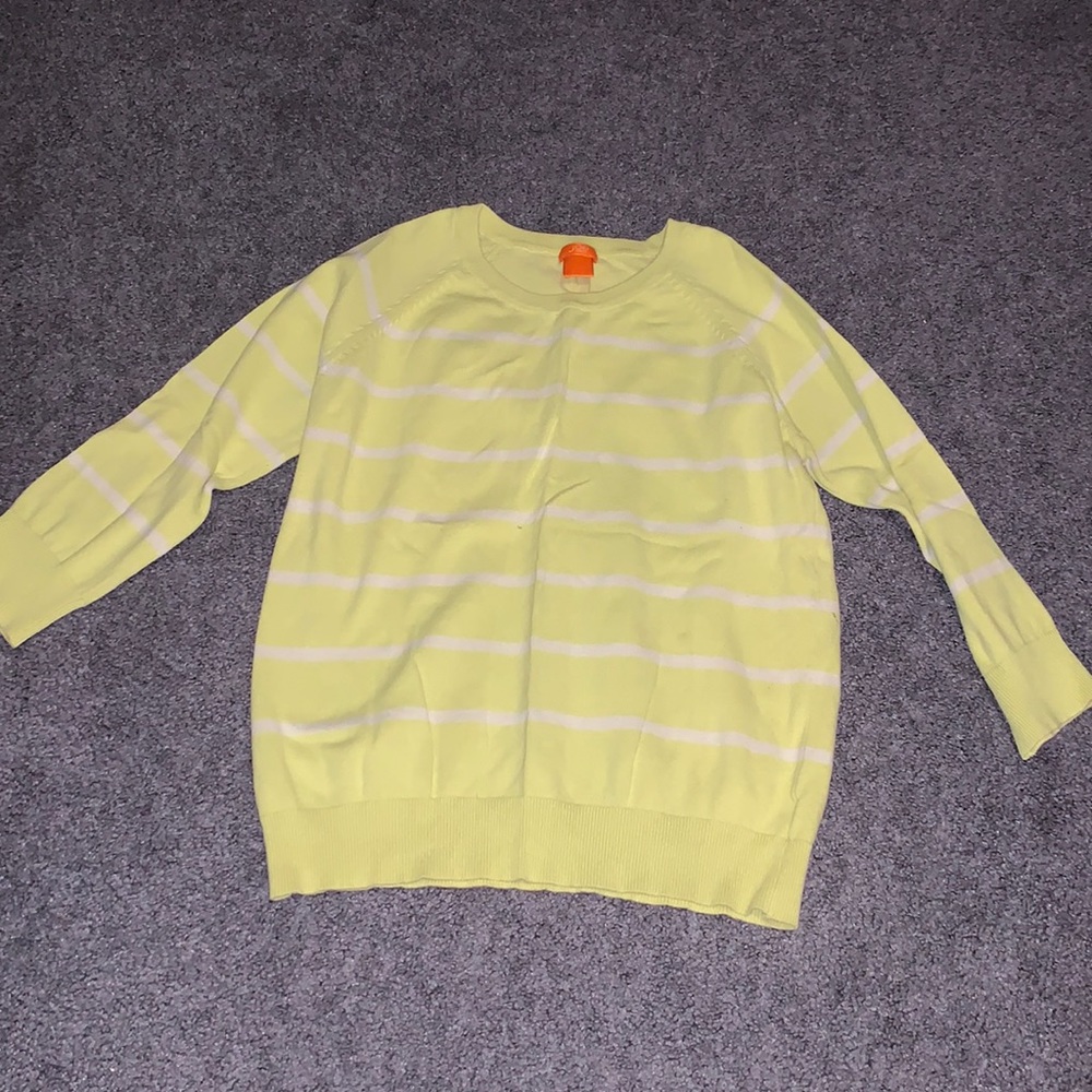 3/4 length sweater